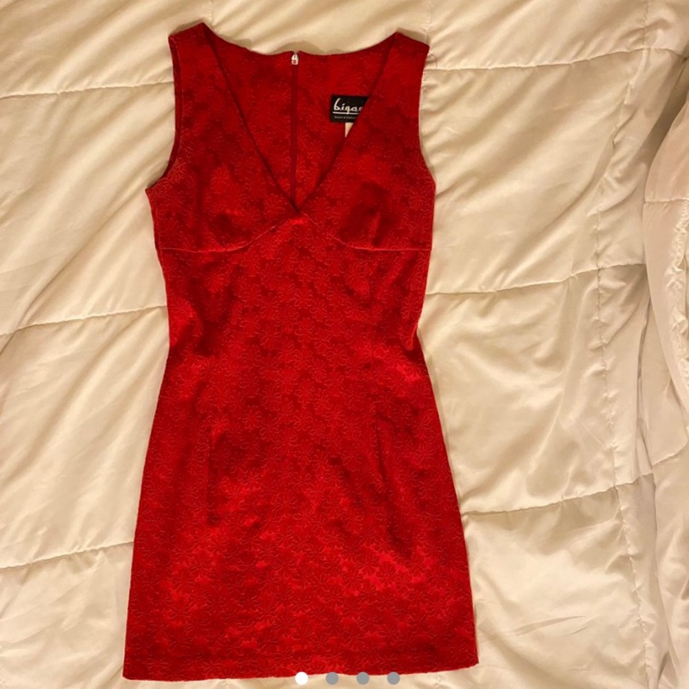 90’s vintage red dress